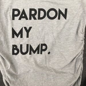 Pardon my Bump T-shirt Motherhood M